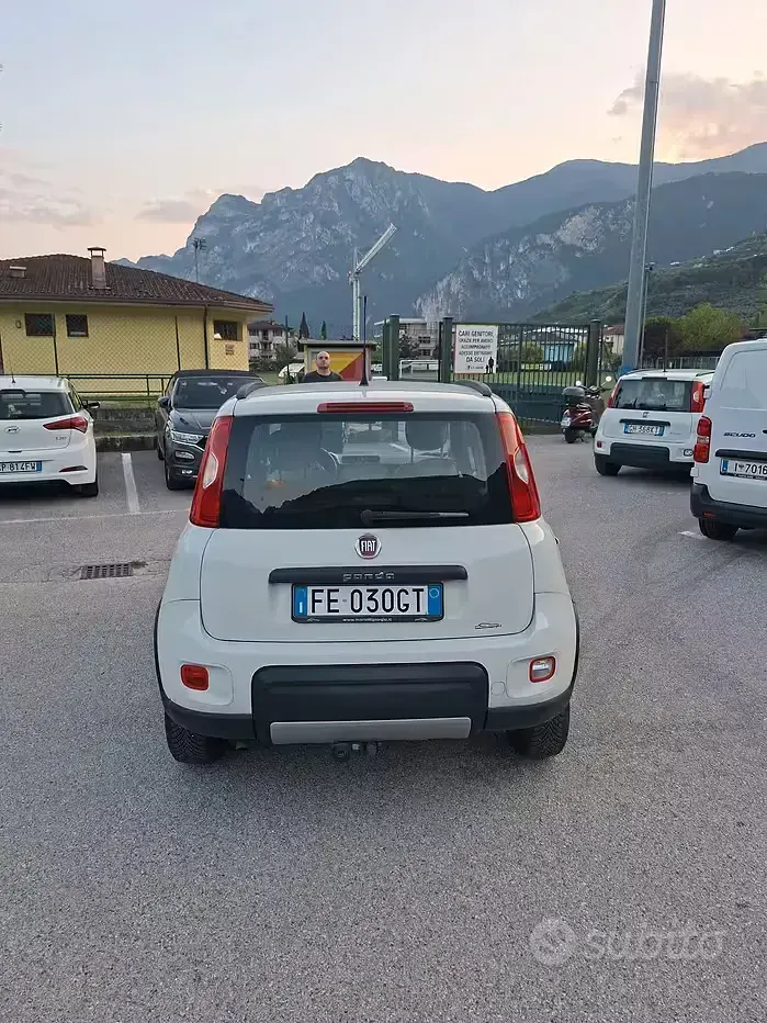 Usata Fiat Panda 4x4 95 CV (69 kW) 2016 Bianco Utilitaria