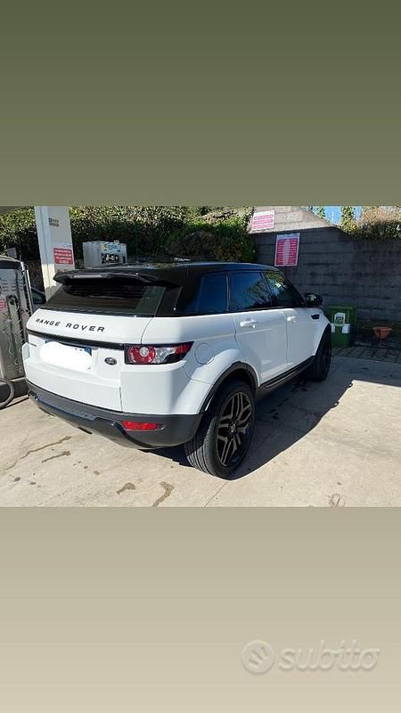 Usata Land Rover Range Rover evoque 190 CV (139 kW) 2012 Bianco SUV