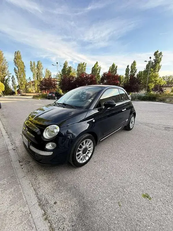 Usata Fiat 500C Rock 69 CV (50 kW) 2010 Blu/azzurro Cabrio