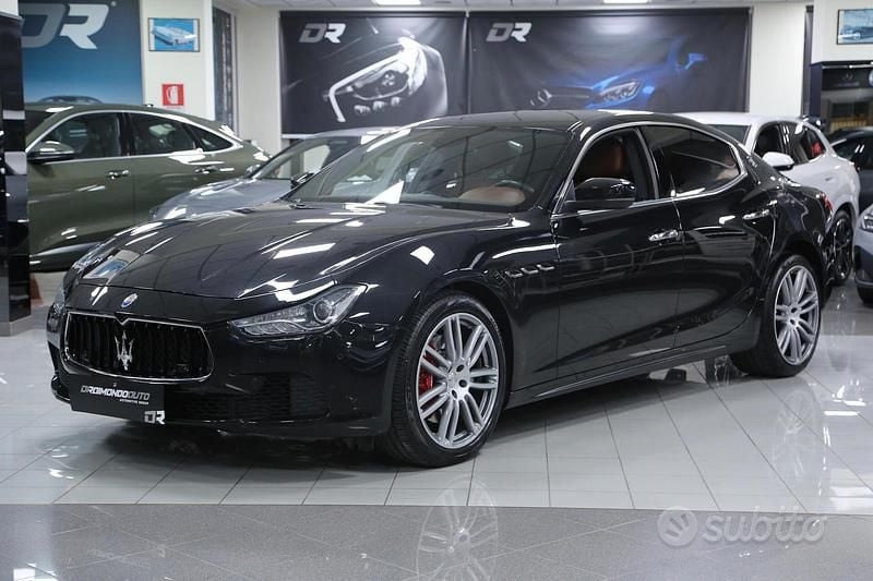Usata Maserati Ghibli 250 CV (183 kW) 2017 Nero Berlina