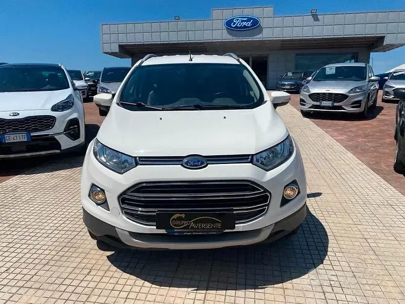 Usata Ford Ecosport Titanium S 95 CV (69 kW) 2017 Bianco SUV