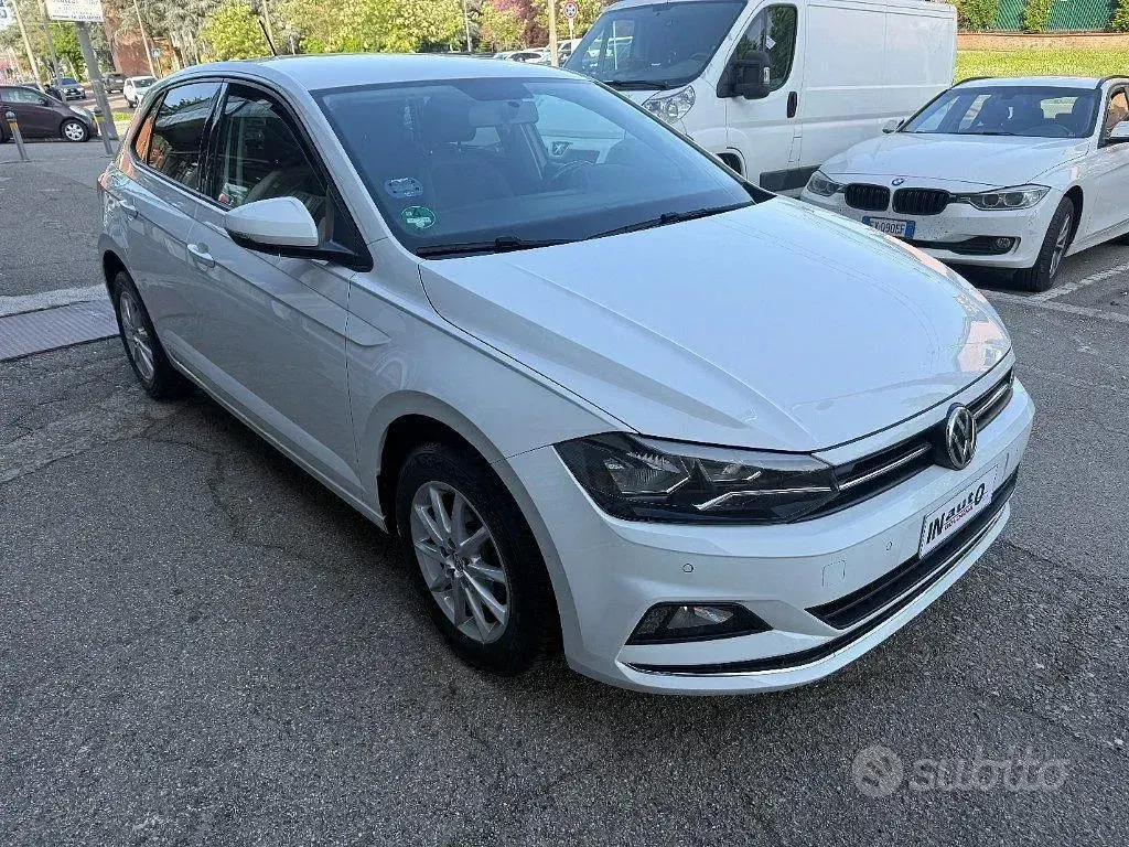Usata VW Polo Highline 80 CV (58 kW) 2019 Bianco Utilitaria