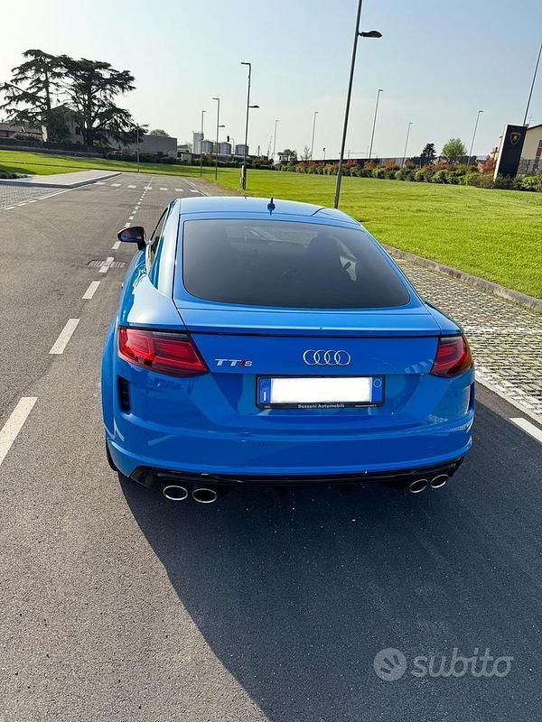 Usata Audi TTS 320 CV (235 kW) 2021 Blu/azzurro Coupé