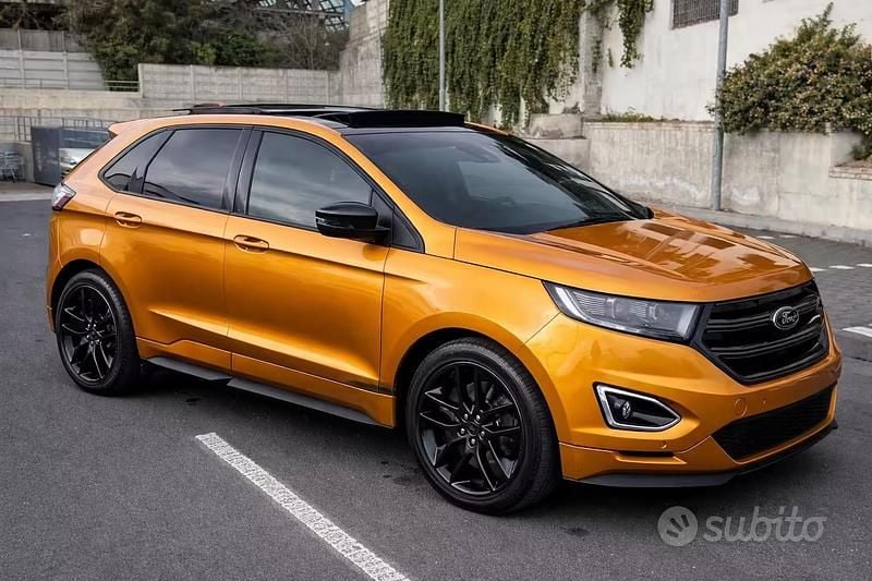Usata Ford Edge Vignale 210 CV (154 kW) 2018 Arancione SUV