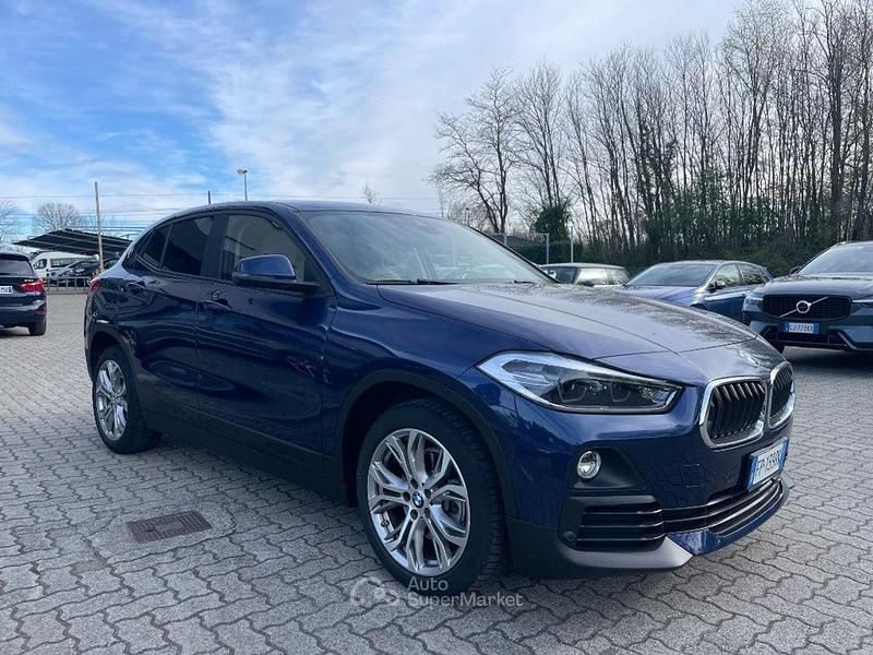 Usata BMW X2 Advantage 140 CV (102 kW) 2018 Blu SUV