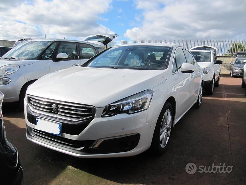 Usata Peugeot 508 Business-Line 119 CV (87 kW) 2017 Bianco Berlina
