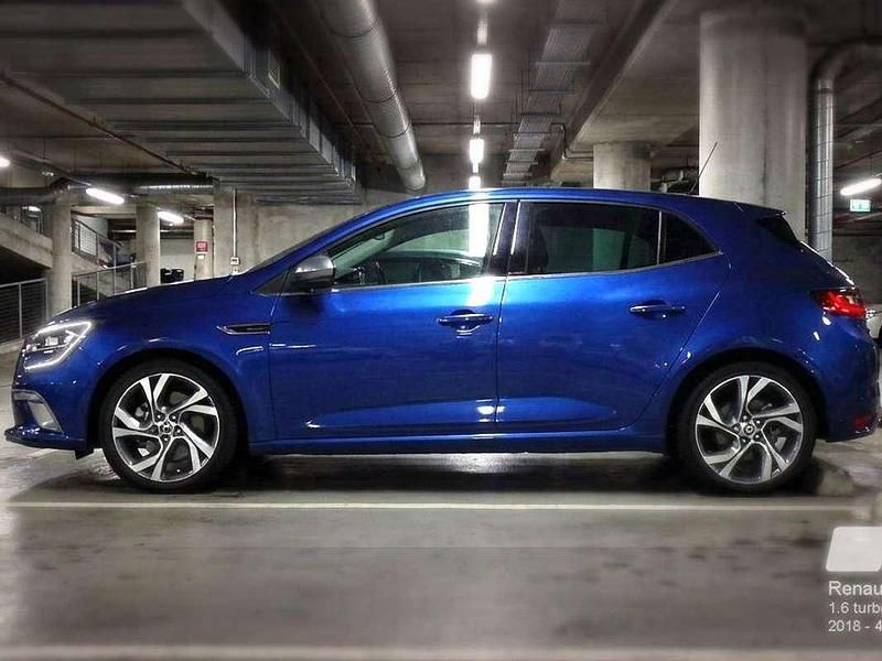 Usata Renault Mégane GT Line GT 204 CV (150 kW) 2018 Blu/azzurro Berlina