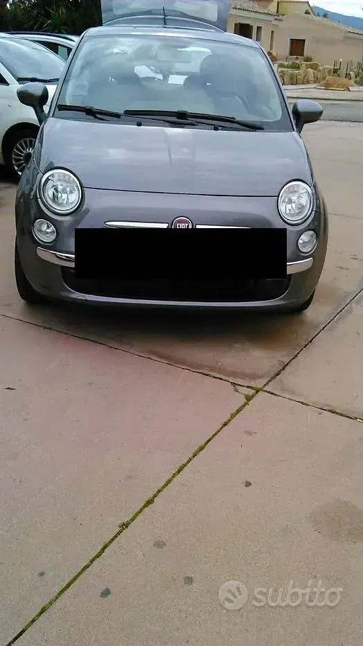 Usata Fiat 500 69 CV (50 kW) 2015 Grigio Berlina