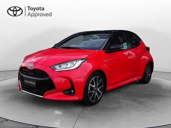 Usata Toyota Yaris Hybrid 2020 Rosso Berlina