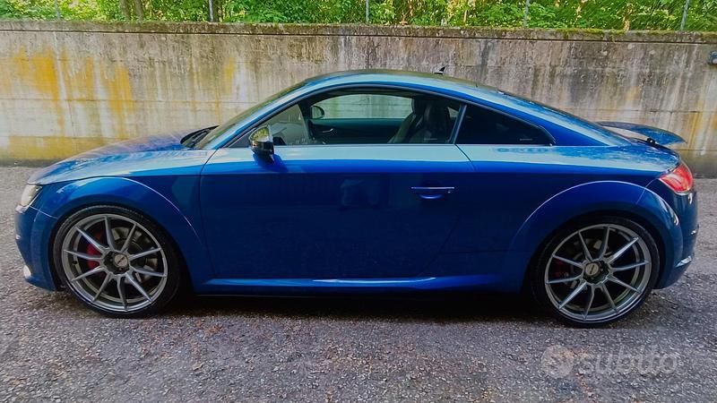 Usata Audi TTS Ambiente 310 CV (228 kW) 2016 Blu Coupé