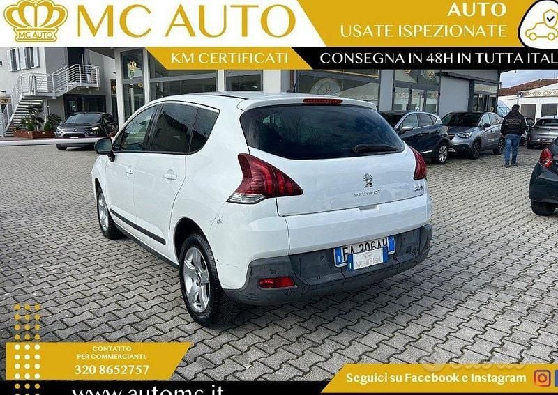 Usata Peugeot 3008 116 CV (85 kW) 2015 Bianco Station wagon