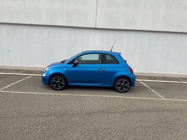 Usata Fiat 500 Sport 69 CV (50 kW) 2016 Azzurro Utilitaria