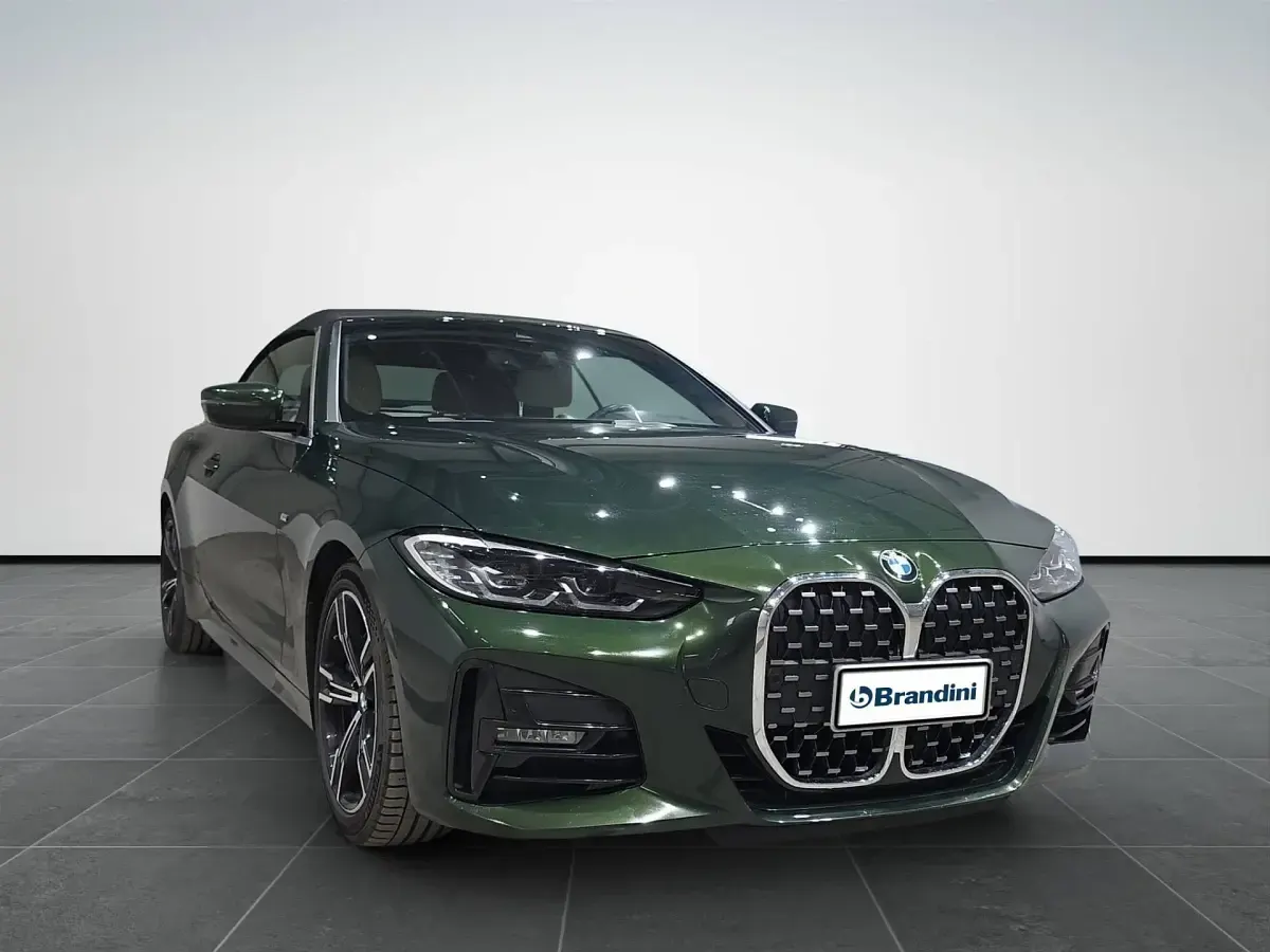 Usata BMW 430 Cabriolet M Sport 258 CV (189 kW) 2021 Verde Cabrio