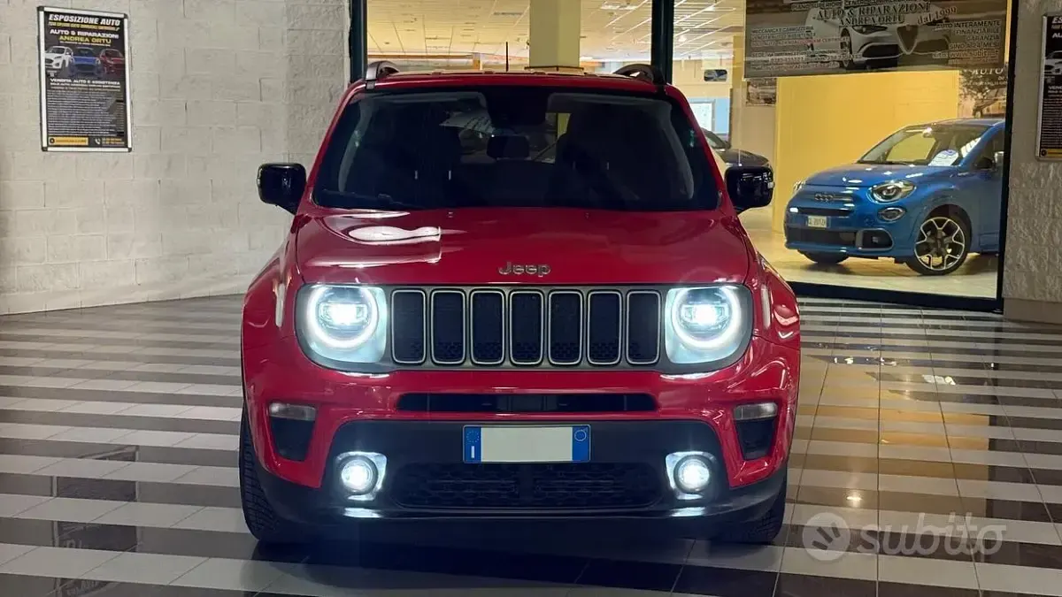 Usata Jeep Renegade Limited 130 CV (95 kW) 2022 Rosso SUV