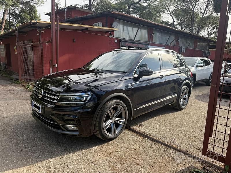 Usata VW Tiguan Advance 150 CV (110 kW) 2020 Nero SUV
