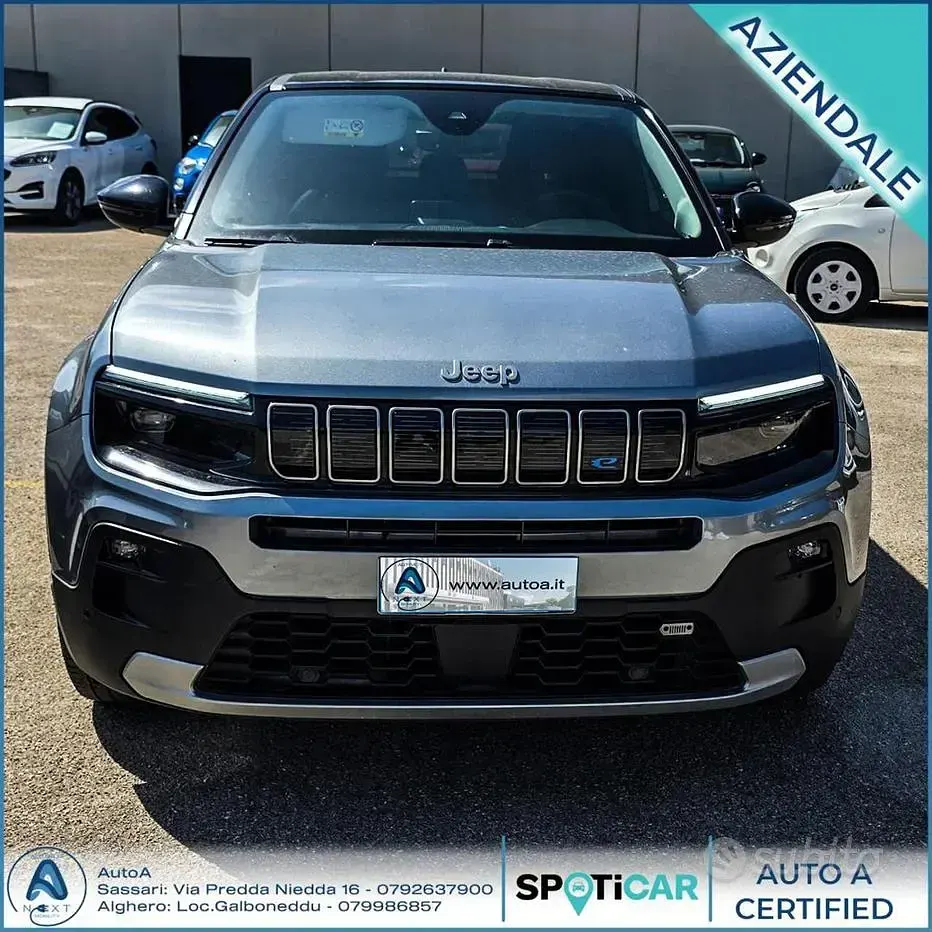 Usata Jeep Avenger EV Summit 61 kW (84 CV) 2023 Grigio SUV