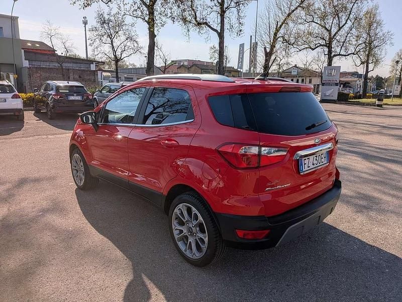 Usata Ford Ecosport Titanium 125 CV (91 kW) 2020 Rosso SUV
