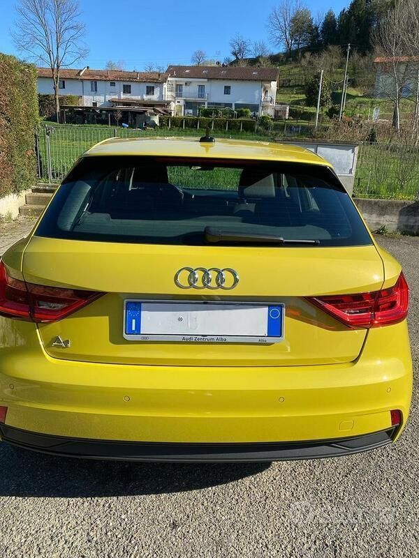 Usata Audi A1 Sportback Admired 116 CV (85 kW) 2020 Giallo Utilitaria