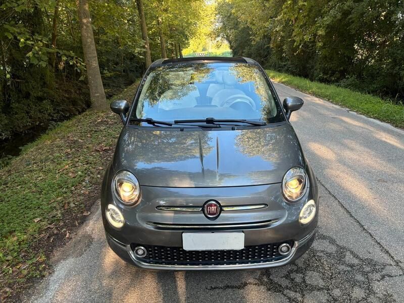 Usata Fiat 500C Lounge 69 CV (50 kW) 2018 Grigio Cabrio