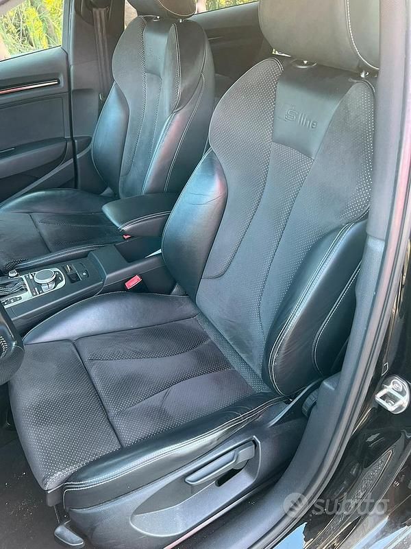 Usata Audi A3 S-Line 150 CV (110 kW) 2015 Nero Berlina