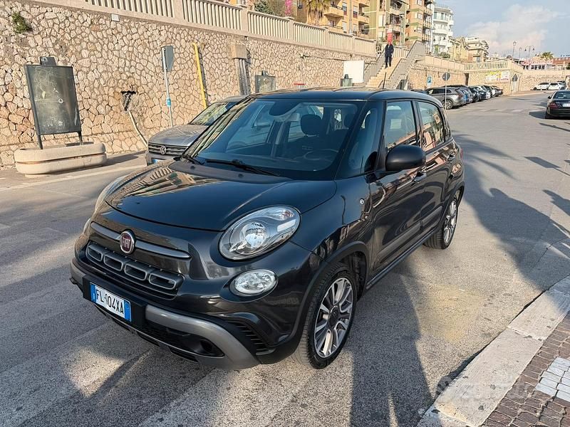 Usata Fiat 500L Cross 95 CV (69 kW) 2018 Grigio Monovolume