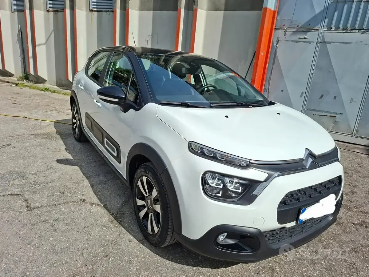 Usata Citroën C3 102 CV (75 kW) 2022 Bianco Utilitaria