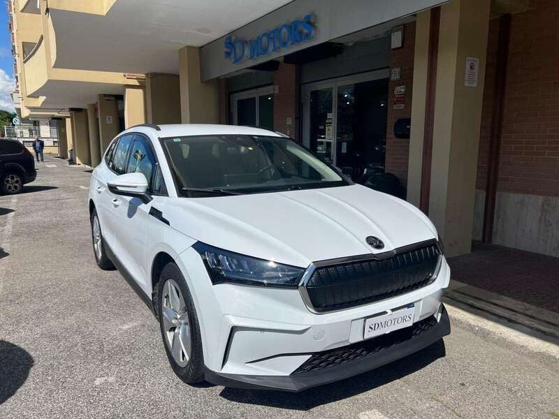 Bianco Usata 2022 Skoda Enyaq iV SUV | 15.900 € (Super prezzo) - Immagine 1/4