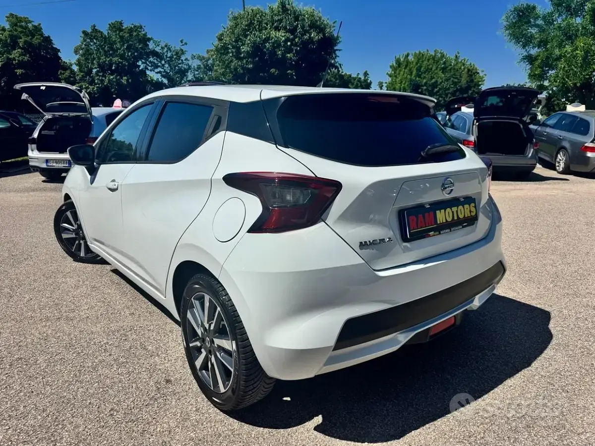 Usata Nissan Micra N-Connecta 90 CV (66 kW) 2017 Bianco Utilitaria