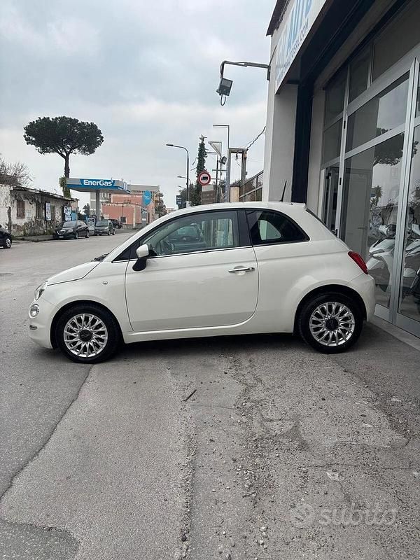 Usata Fiat 500 Lounge 95 CV (69 kW) 2017 Bianco Berlina