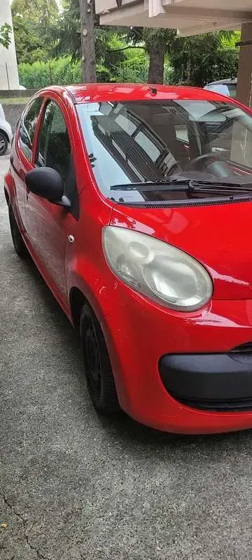 Usata Citroën C1 68 CV (50 kW) 2007 Rosso Utilitaria
