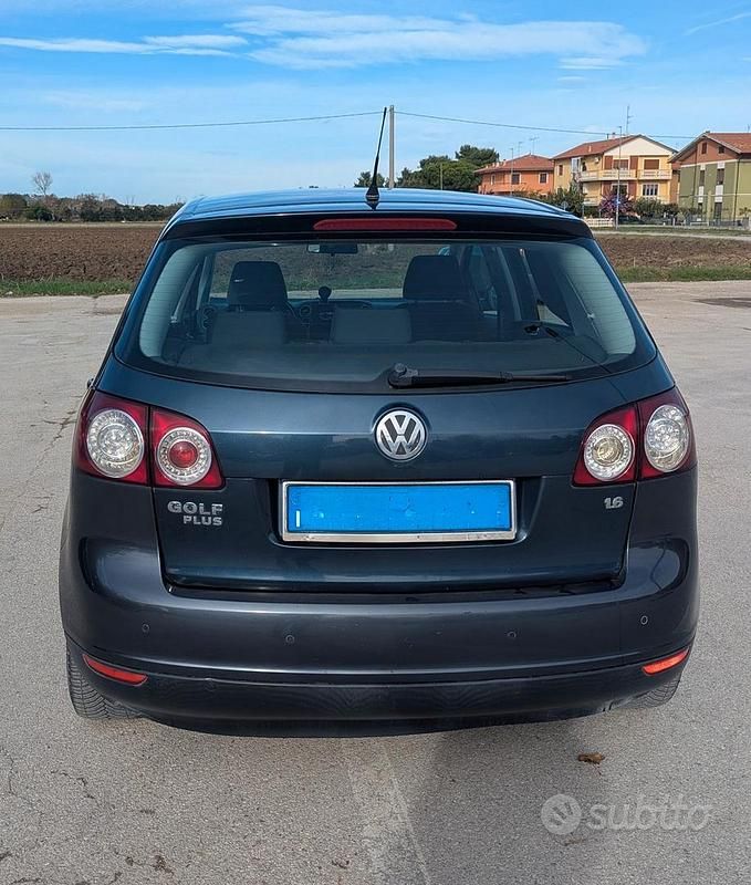 Usata VW Golf Plus Cross 2007 Blu Monovolume