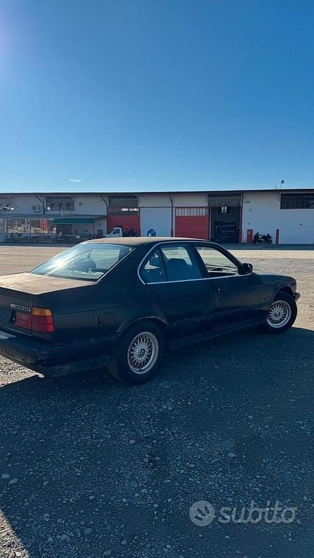 Usata BMW 535 211 CV (155 kW) 1988 Nero Berlina