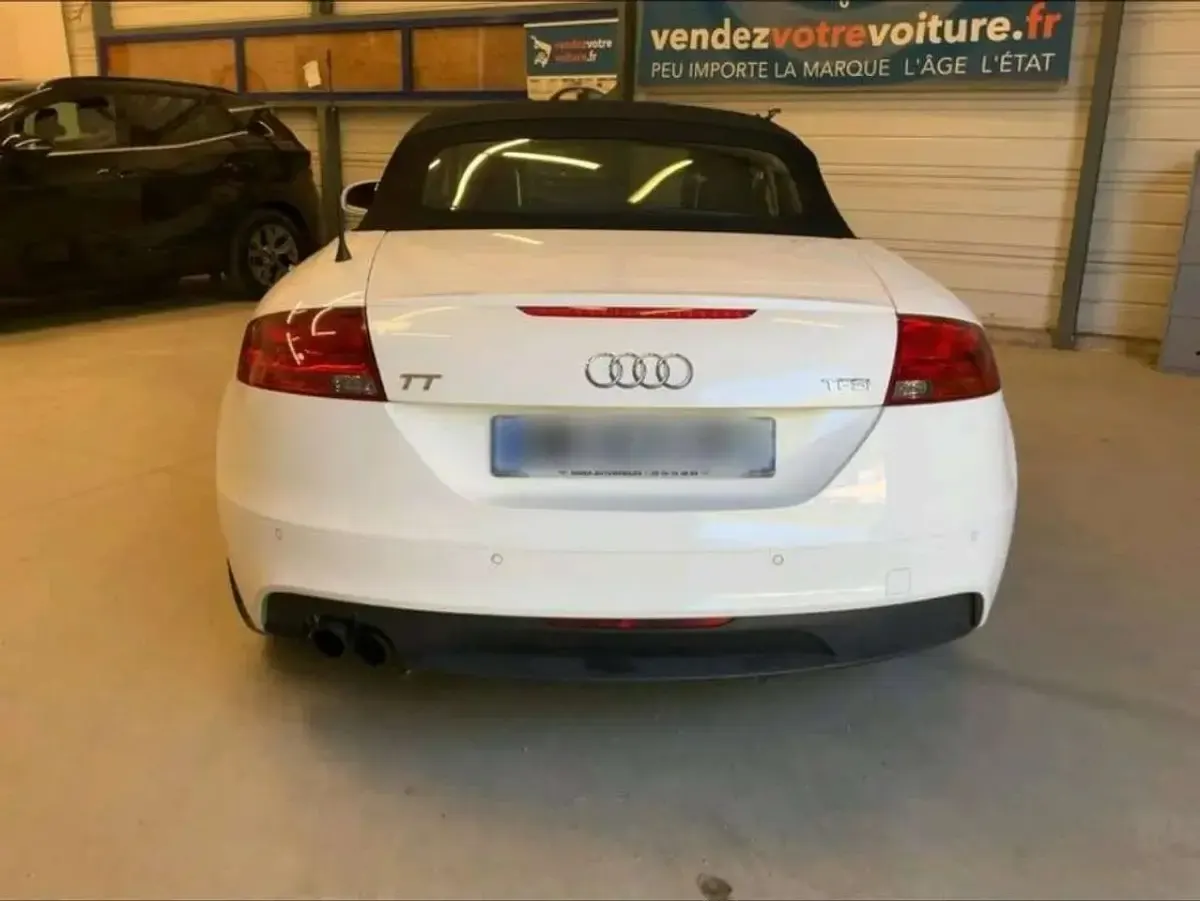 Usata Audi TT Roadster Advanced Plus 160 CV (117 kW) 2011 Bianco Cabrio