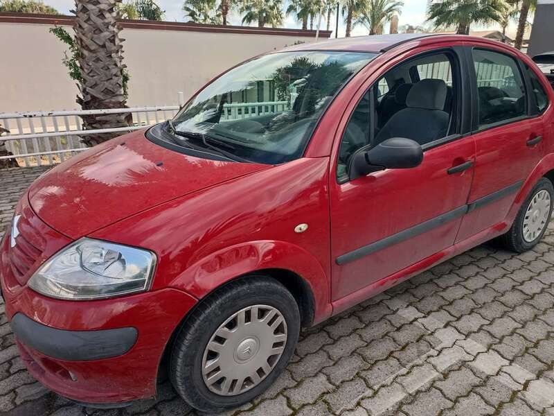 Rosso Usata 2005 Citroën C3 Due volumi | 1200 € (Super prezzo) - Immagine 1/4