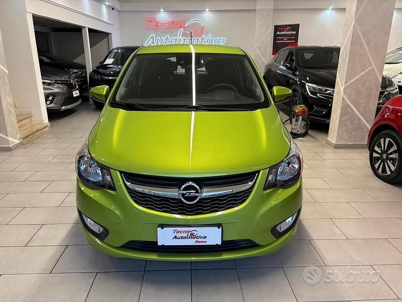 Usata Opel Karl 73 CV (53 kW) 2016 Verde Utilitaria