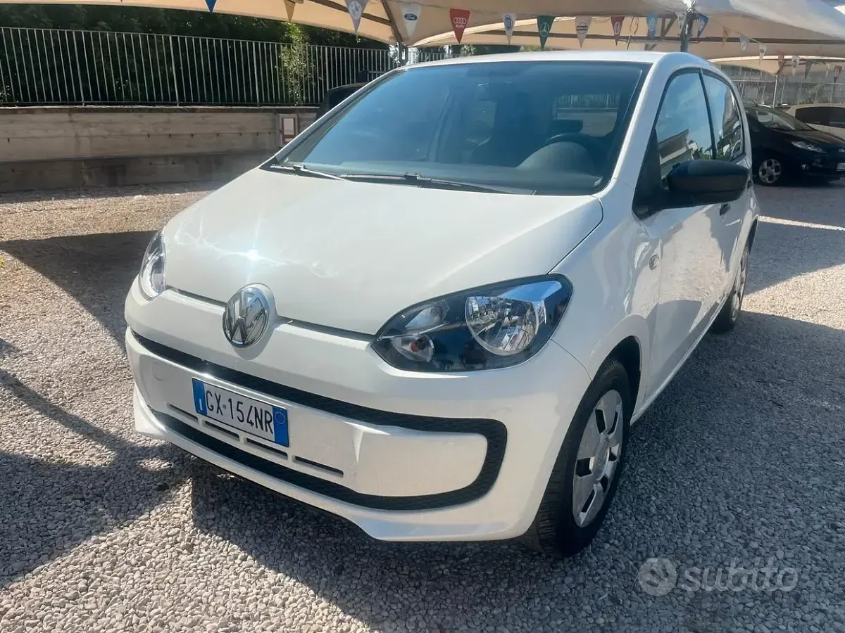 Usata VW up! 60 CV (44 kW) 2014 Bianco Utilitaria