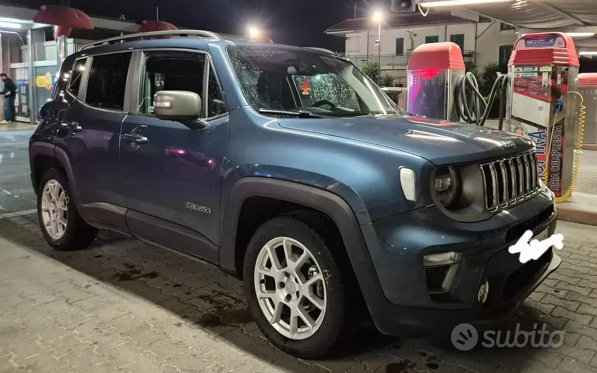 Usata Jeep Renegade 130 CV (95 kW) 2021 Blu SUV