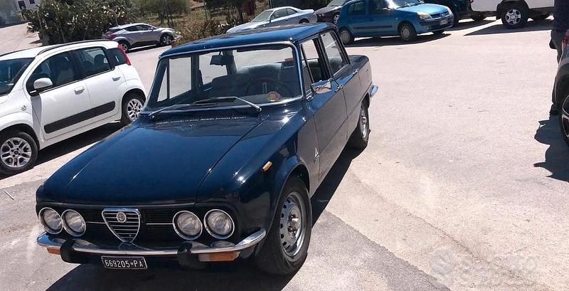 Usata Alfa Romeo Giulia Super 1970 Blu Berlina