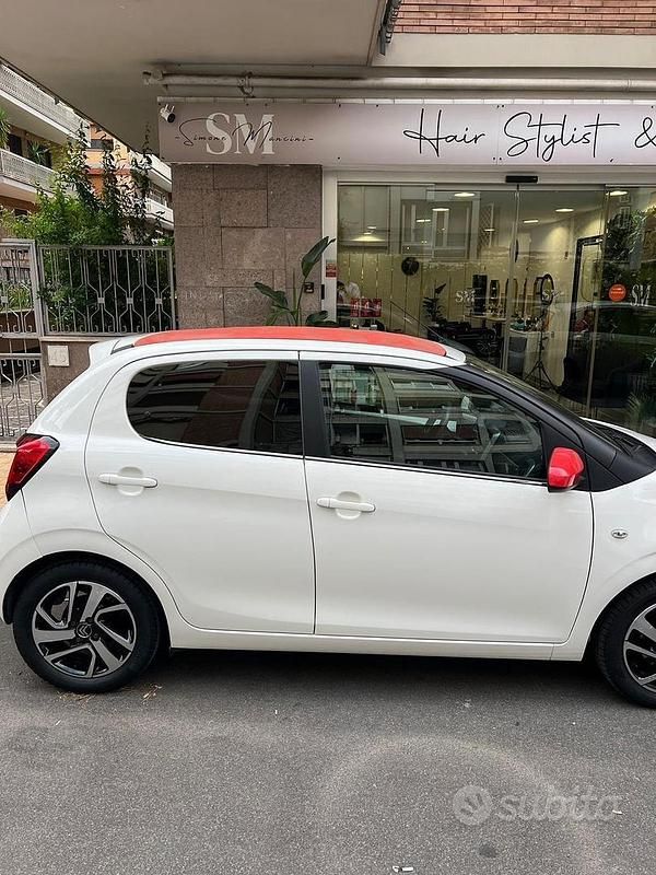 Usata Citroën C1 Shine 69 CV (50 kW) 2017 Bianco Utilitaria