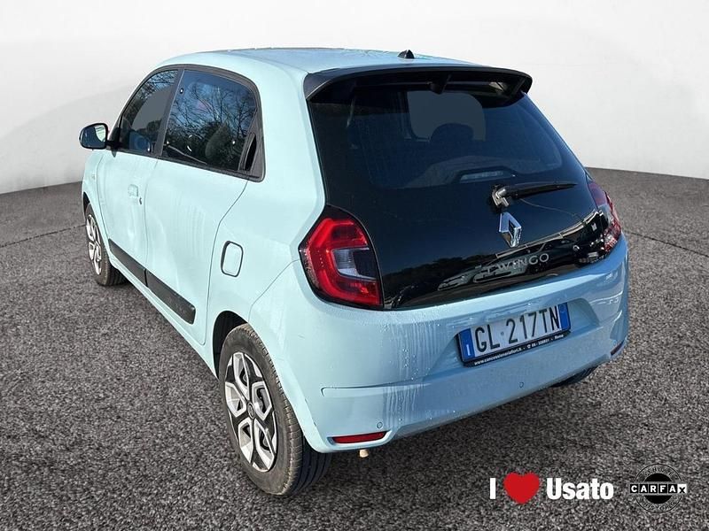 Usata Renault Twingo SE 65 CV (47 kW) 2022 Blu Utilitaria