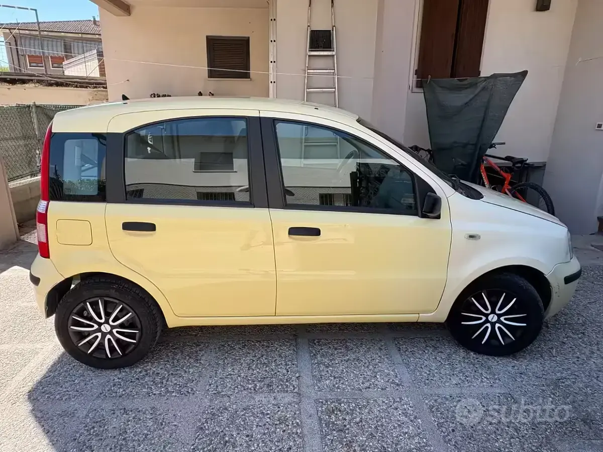 Usata Fiat Panda 54 CV (39 kW) 2005 Giallo Utilitaria