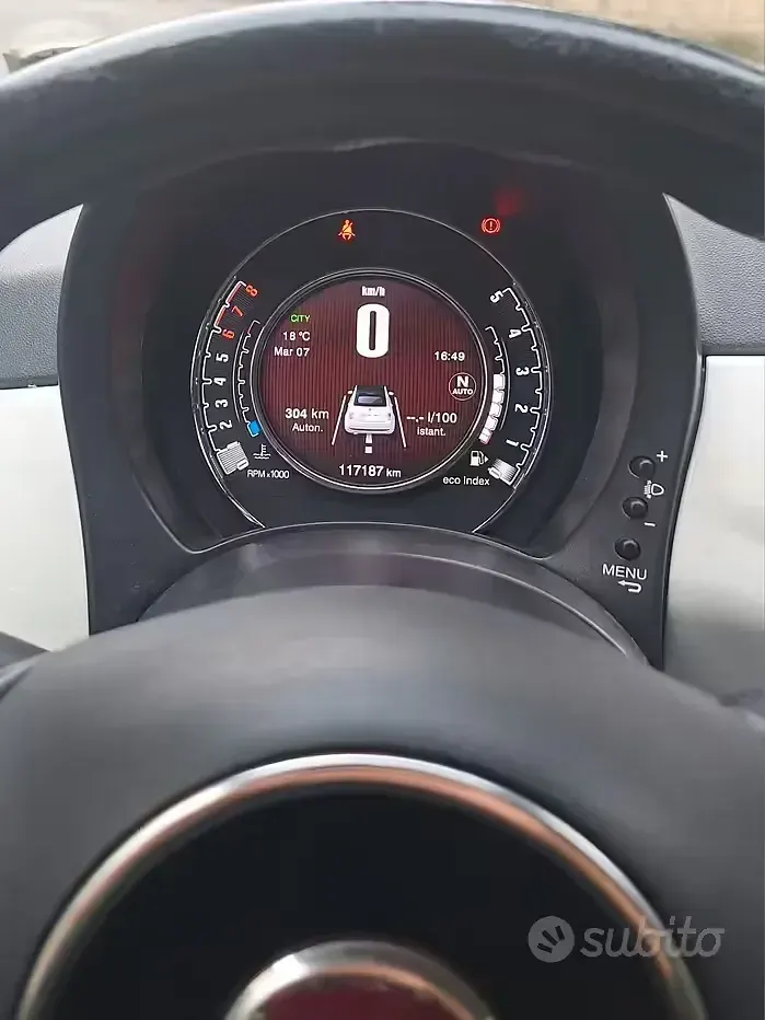 Usata Fiat 500 69 CV (50 kW) 2015 Cabrio