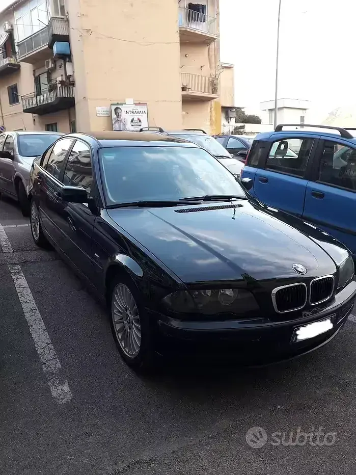 Usata BMW 320 Efficient Dynamics 136 CV (100 kW) 2000 Nero Berlina