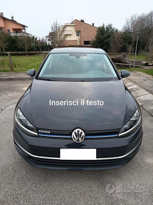 Usata VW Golf VII Business 110 CV (80 kW) 2018 Grigio Berlina