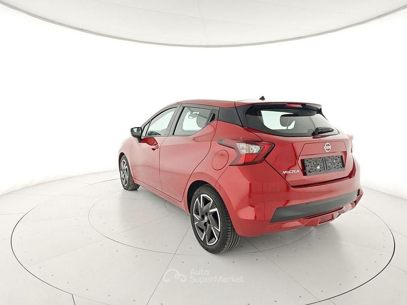 Usata Nissan Micra Acenta 92 CV (67 kW) 2022 Rosso Berlina