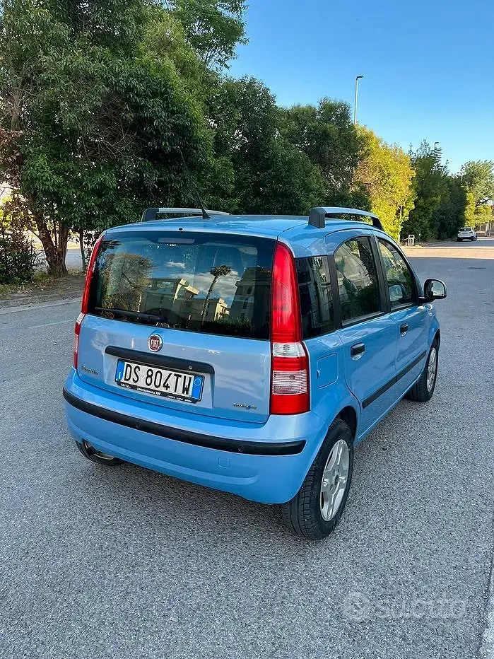 Usata Fiat Panda 69 CV (50 kW) 2008 Blu Utilitaria
