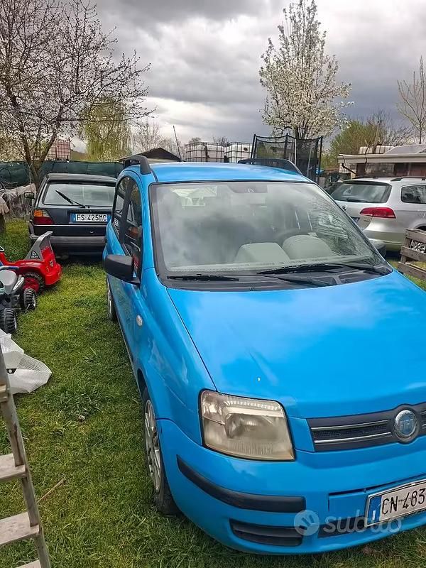 Usata Fiat Panda 2004 Blu Utilitaria
