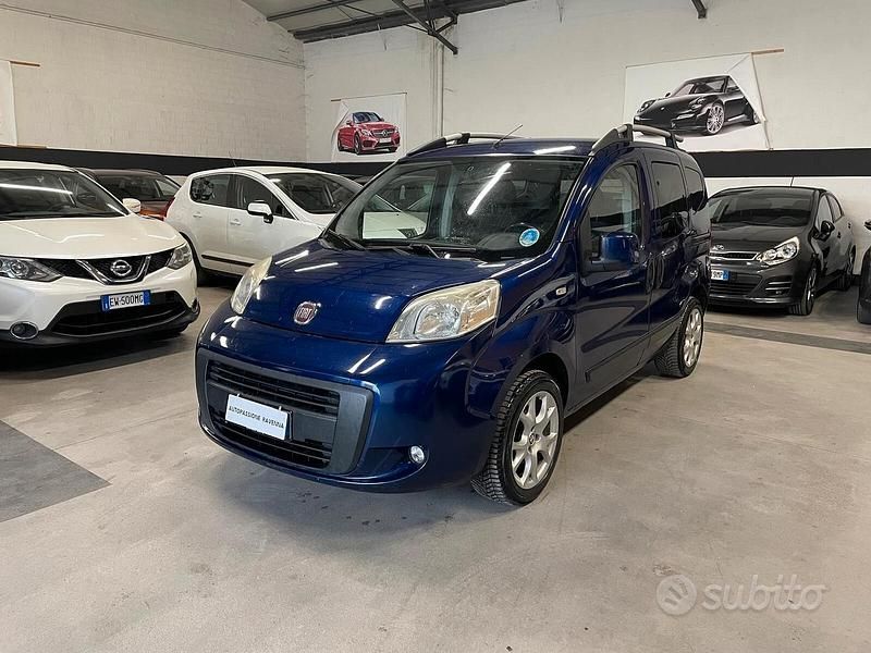 Usata Fiat Qubo Dynamic 77 CV (56 kW) 2013 Blu Monovolume