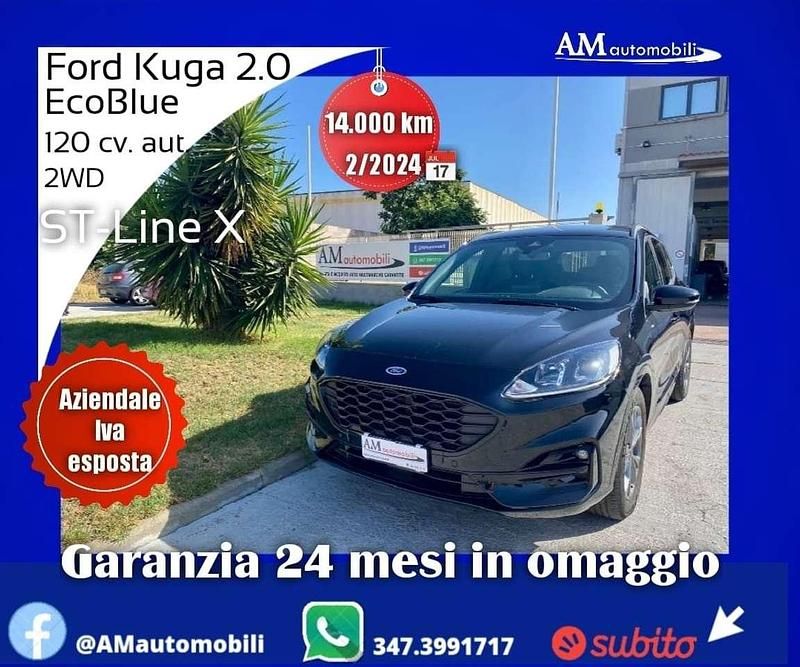 Nero Usata 2024 Ford Kuga ST-Line X SUV | 26.300 € (Super prezzo) - Immagine 1/4
