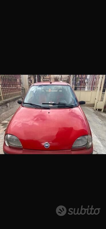 Usata Fiat 600 2003 Rosso Utilitaria